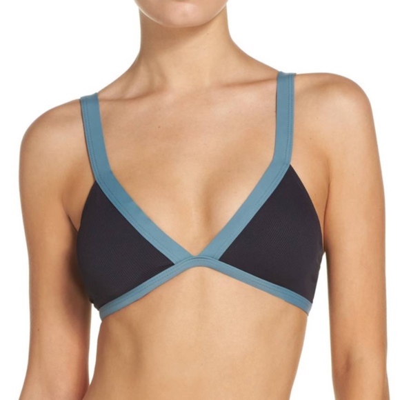 l*space Other - L*Space Farrah Ribbed Colorblock Bikini Top